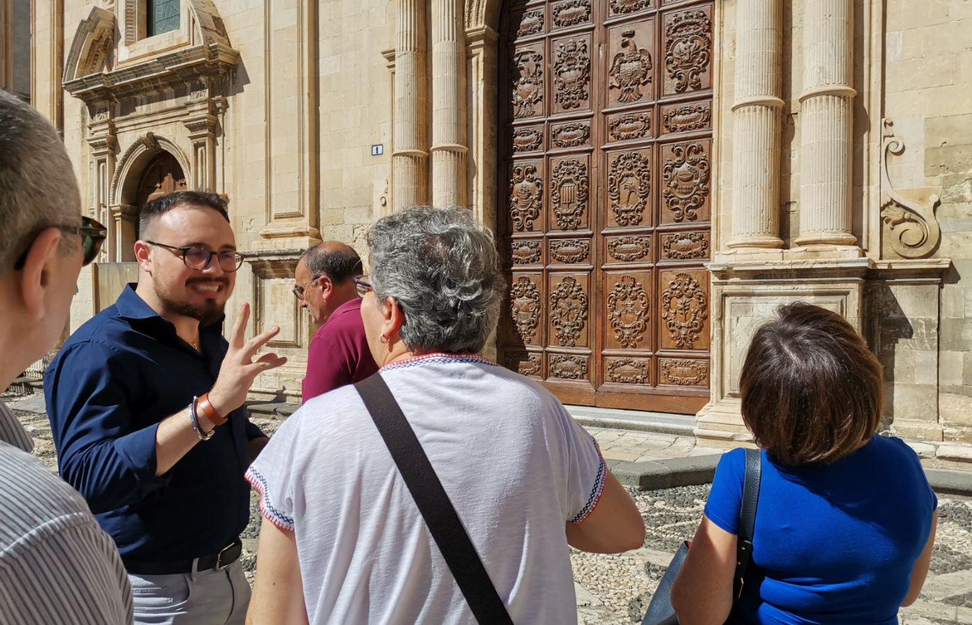 Vista del Parco Urbano d'Arte di Lentini
